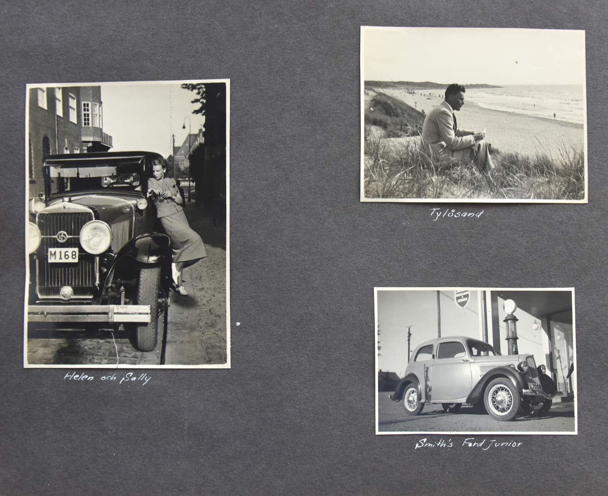 Fotoalbum, Nils Olof Sefeldt, född Svensson.

Fotolbum och 1 löst albumblad från Olle Svenssons utbildning och tjänst i svenska flygvapnet, 1934-1936. Därtill en del privata bilder.

Totalt 200 bilder.