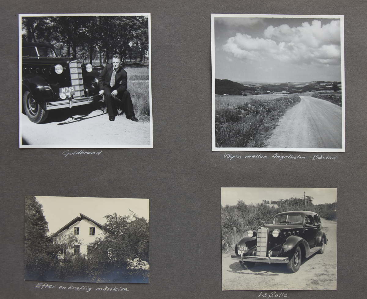 Fotoalbum, Nils Olof Sefeldt, född Svensson.

Fotolbum och 1 löst albumblad från Olle Svenssons utbildning och tjänst i svenska flygvapnet, 1934-1936. Därtill en del privata bilder.

Totalt 200 bilder.