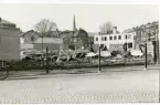 Västerås, Centrum, kv. Mats.
Bomanska gården, 1960-talet.