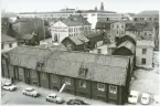 Västerås, Centrum, kv. Martin nu kv. Mats.
Bomanska gården, 1966.
