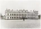Polisstationen i Växjö 1904 var belägen i nuvarande stadshotellets nordöstra hörn (t. vänster på bilden).