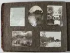 Sida ur fotoalbum som har tillhört Elin Andersson (gift Tidstrand). 1920-talet