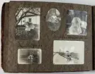Sida ur fotoalbum som har tillhört Elin Andersson (gift Tidstrand). 1920-talet