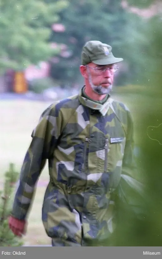 Okänd militär.