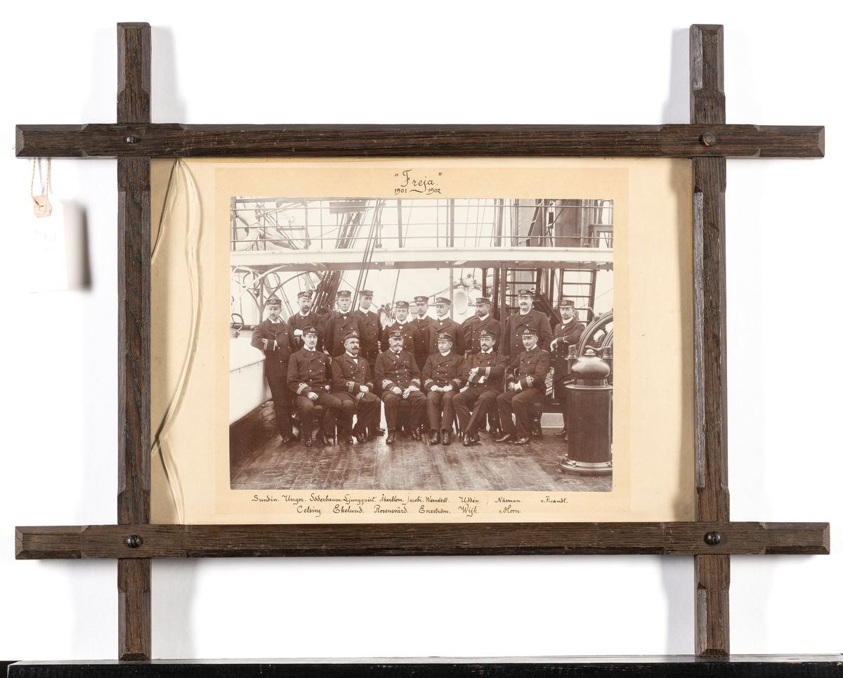 Officerarna å korvetten Frejas expedition 1901-02