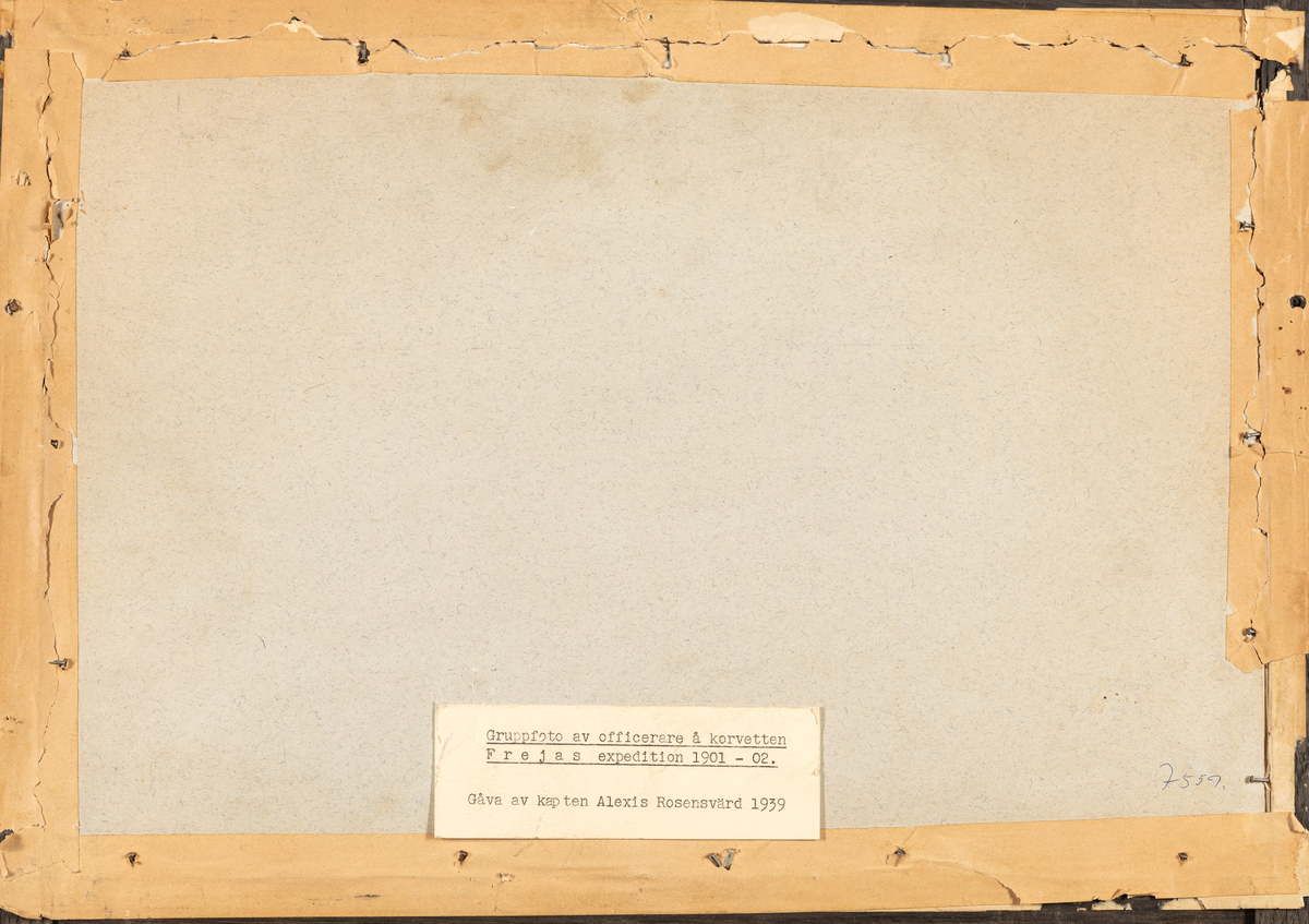 Officerarna å korvetten Frejas expedition 1901-02