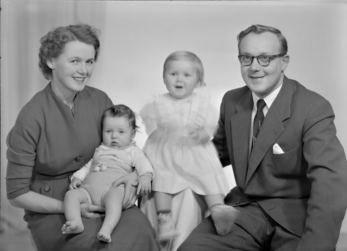 Samuel Mathiassen med familie