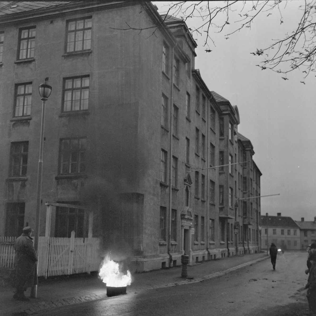 Sivilforsvaret holder realistisk øvelse