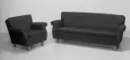 Fåtölj och soffa