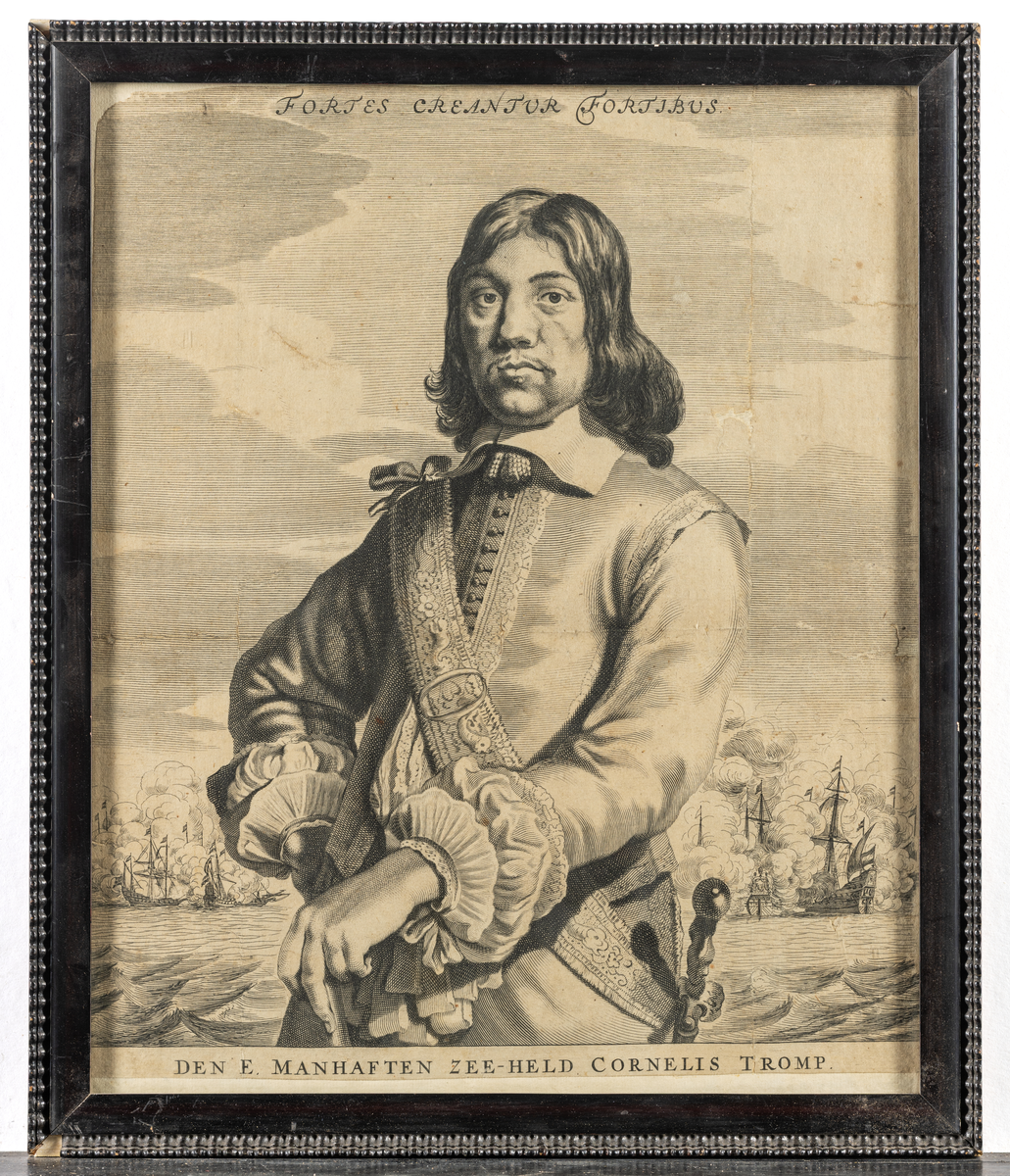 Svart ram med hopplist