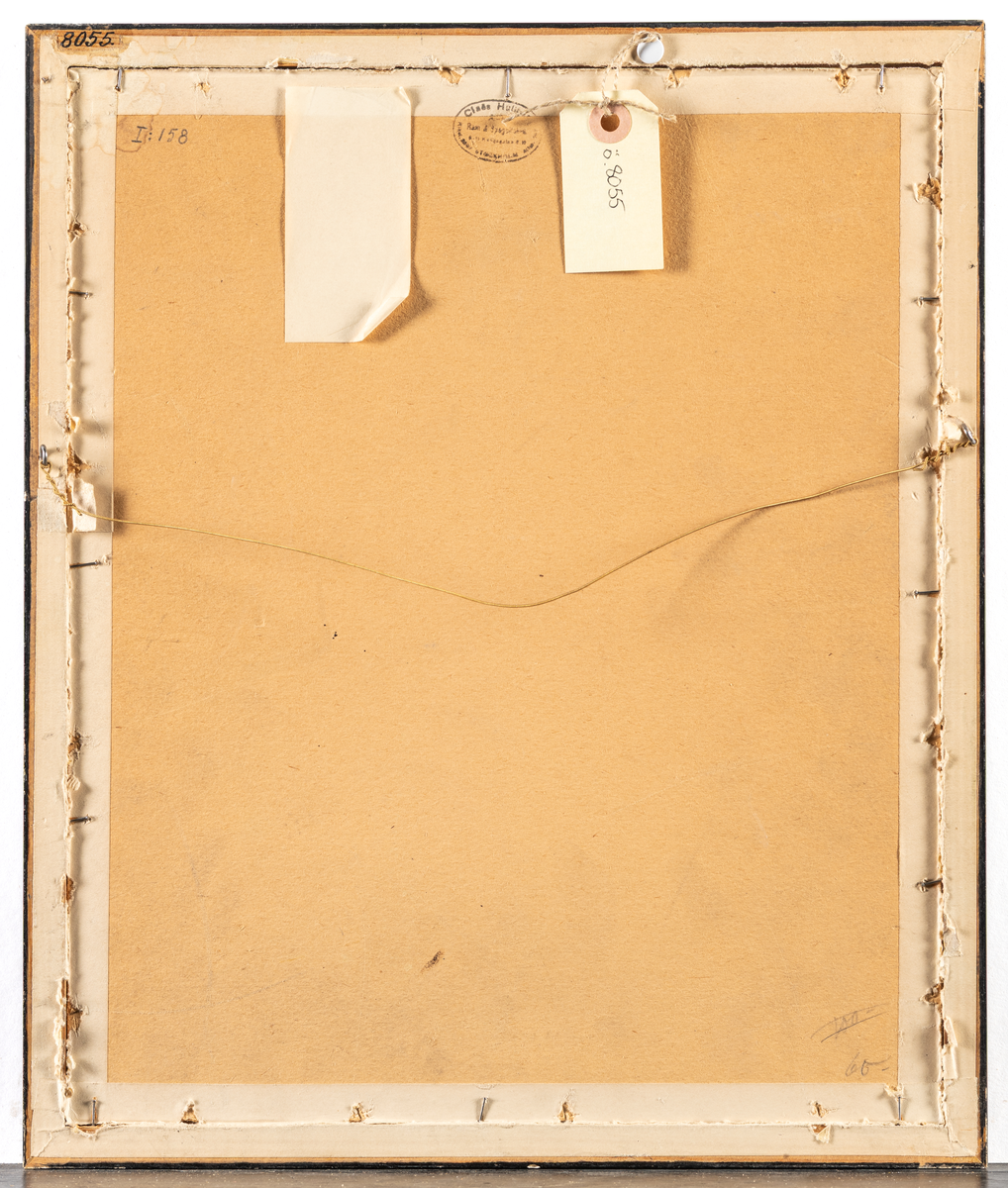 Svart ram med hopplist