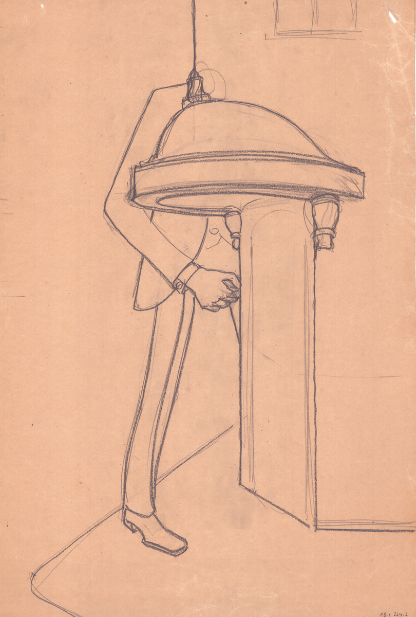 Karikatyrteckningar.