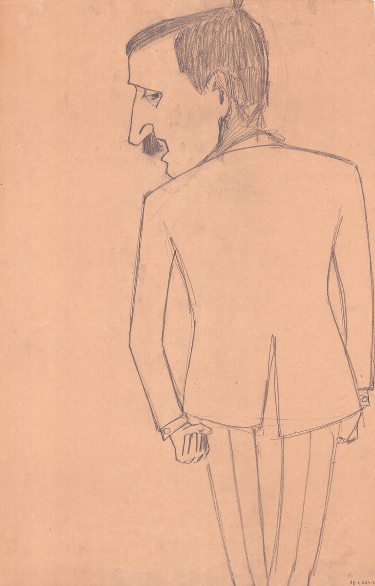 Karikatyrteckningar.