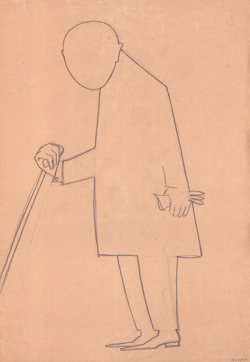 Karikatyrteckningar.