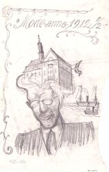 Arkitekt Arvid Bjerkes ritningar [teckningar]