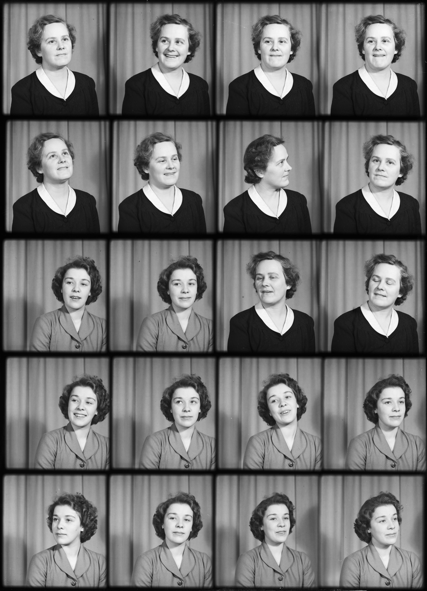 Eivor Hedendahl från Upplands-Tuna, Tuna socken, Uppland 1950