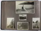 Sida ur fotoalbum som har tillhört Elin Andersson gift Tidstrand