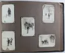 Sida ur fotoalbum som har tillhört Elin Andersson gift Tidstrand