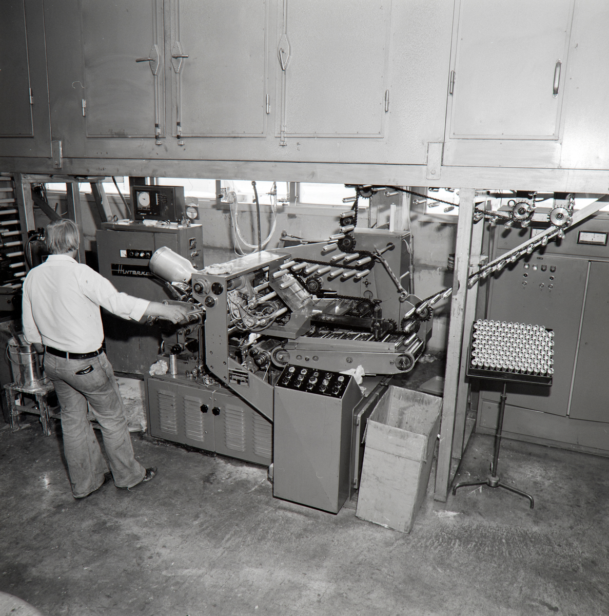 Stange, Ottestad, Gubberudvegen, Metallemballasje A/S, "Tubefabrikken", Norsk Aluminium Company, Produksjonslokaler, metallindustri, 