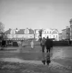 Nedslag i Linköping en tövinterdag 1948.