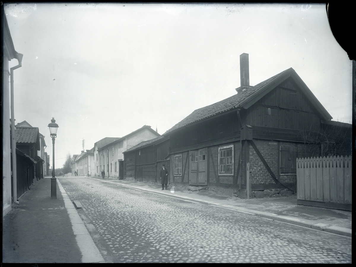 Holmbergska gården, Västerås. C:a 1910.