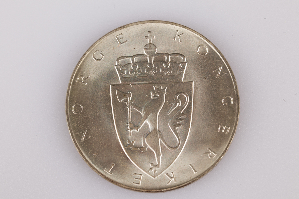 Norsk minnemynt. 10 kr.