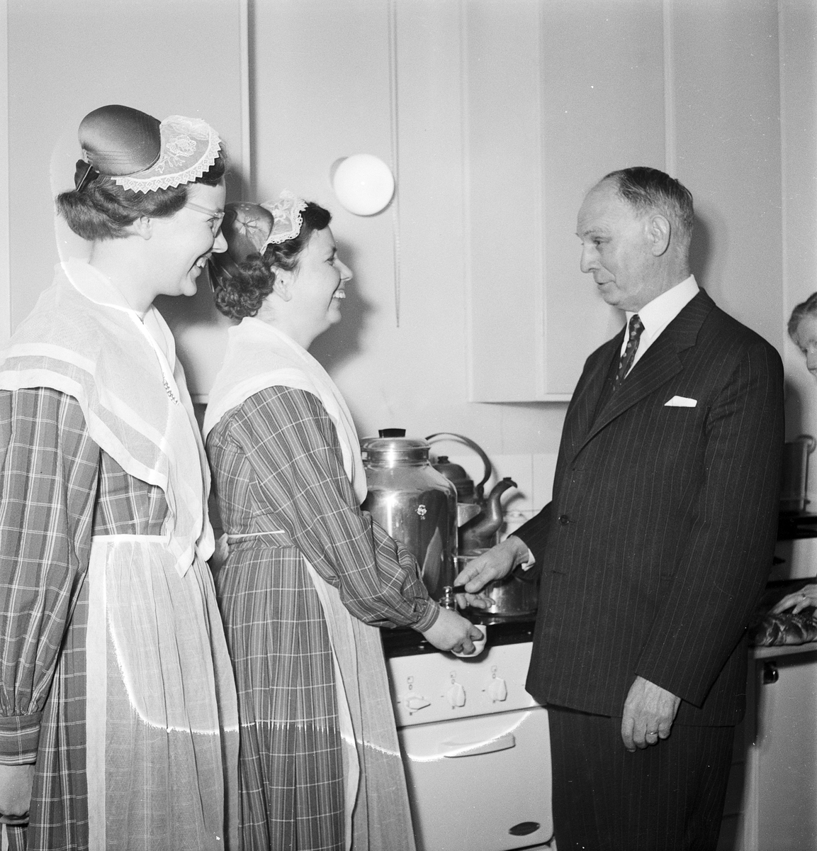 Invigning Skepptuna hembygdsgård, Uppland 1952