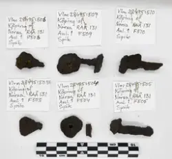 Norsa, Köping (RAÄ 131:1) - arkeologisk undersökning år 1963