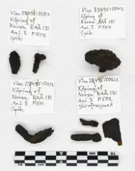 Norsa, Köping (RAÄ 131:1) - arkeologisk undersökning år 1963