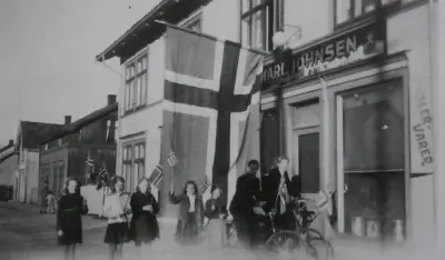 Lier 8. mai 1945
