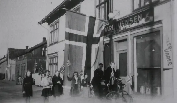 Lier 8. mai 1945