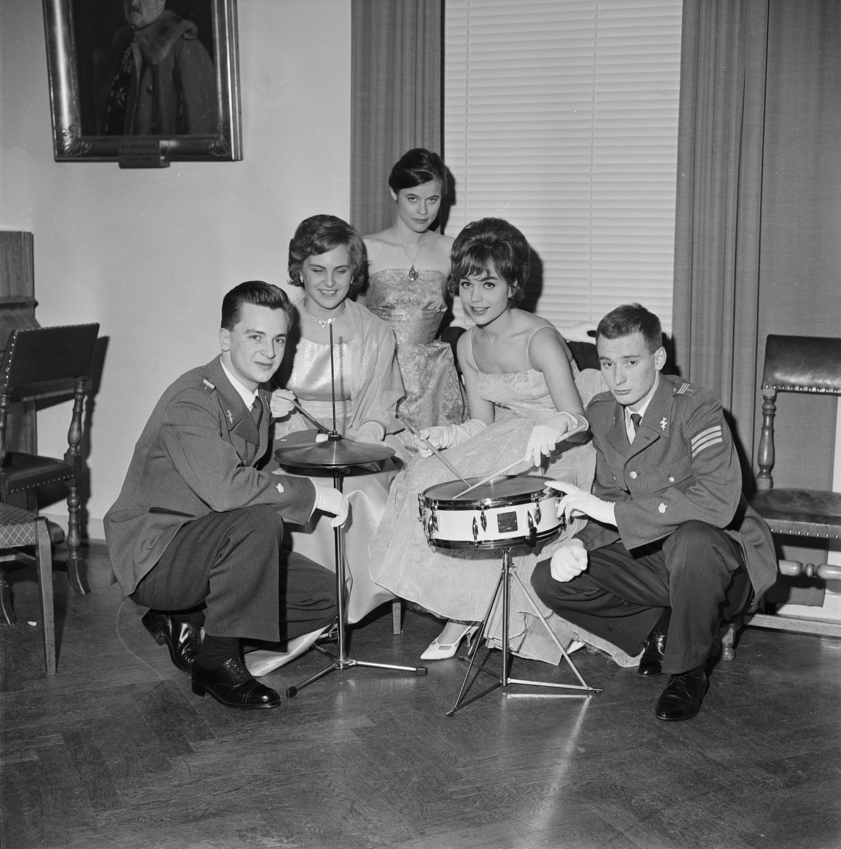 S 1, kadettbal, Uppsala 1961