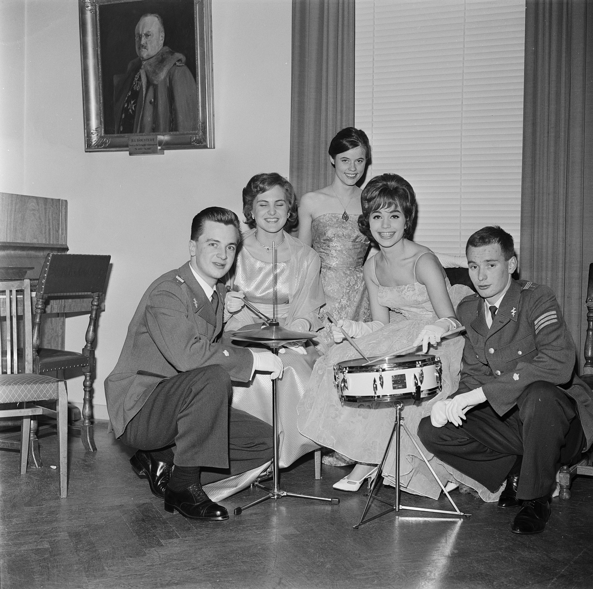 S 1, kadettbal, Uppsala 1961