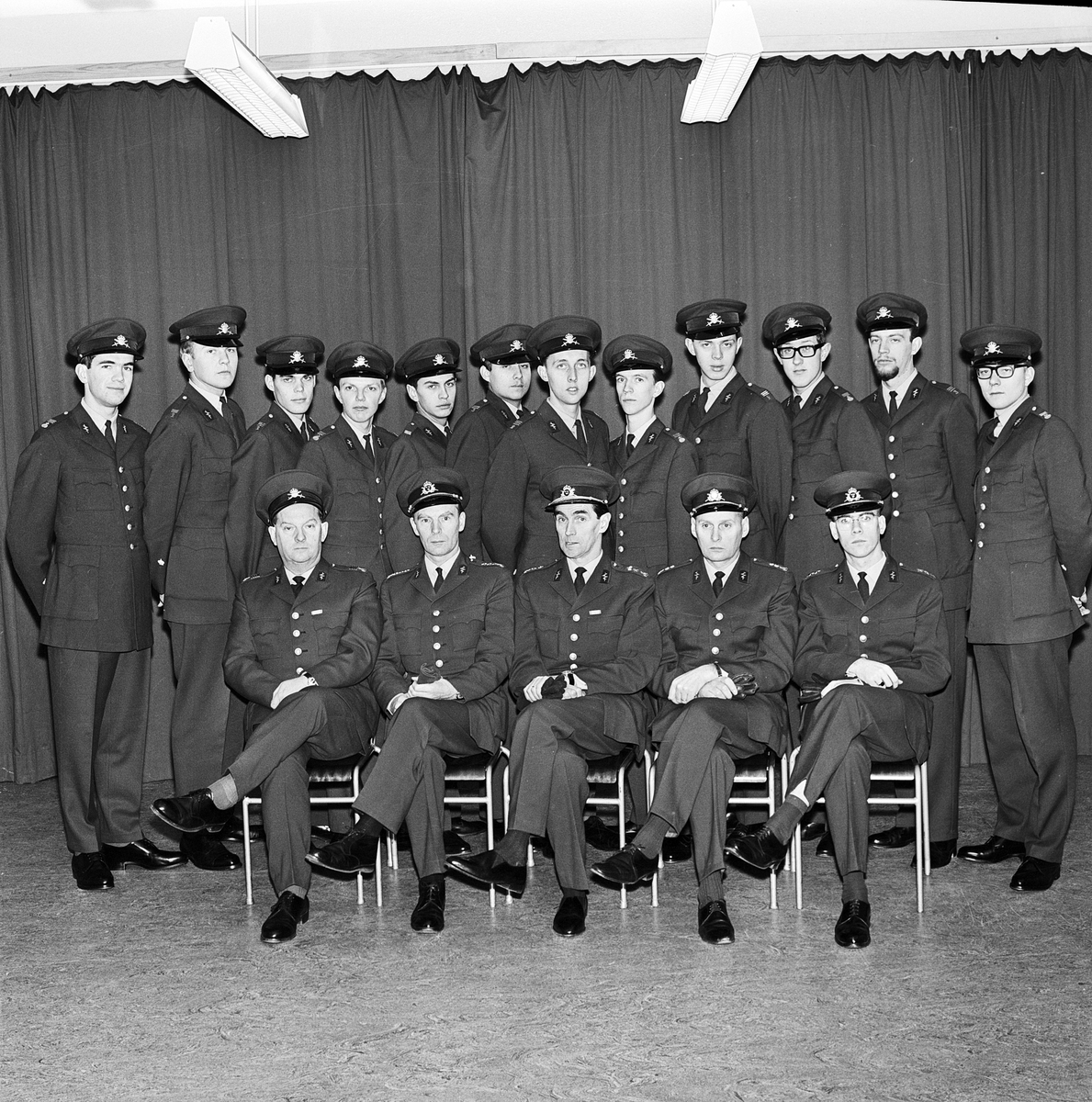 S 1, Kadettskolans kursavslutning, Uppsala 1967