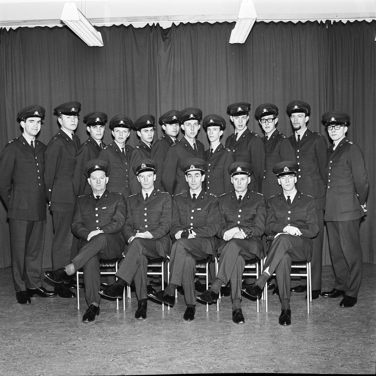 S 1, Kadettskolans kursavslutning, Uppsala 1967
