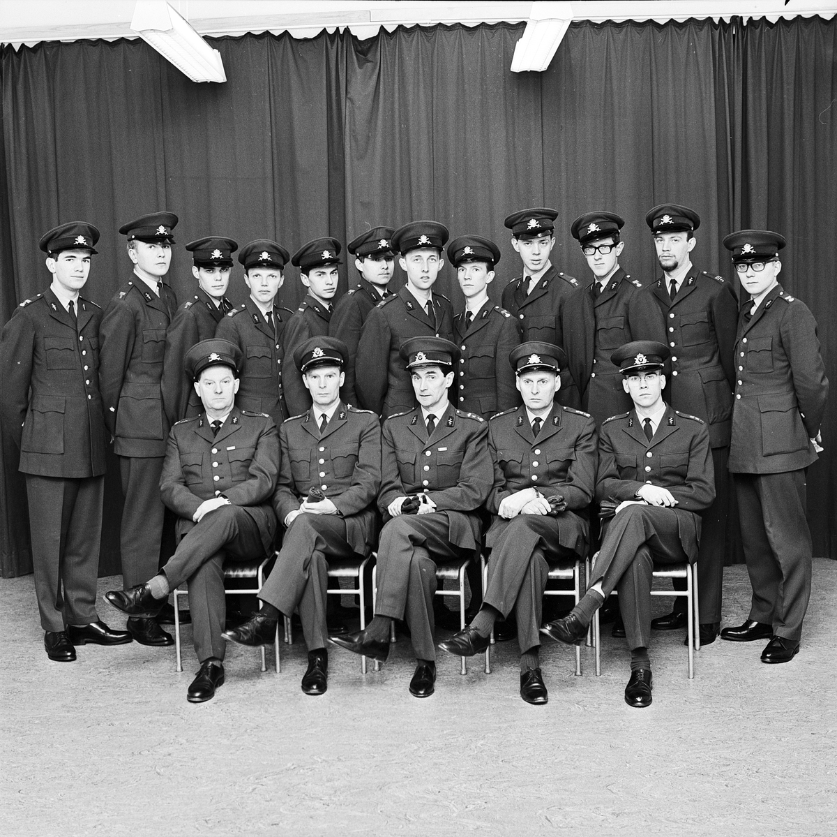 S 1, Kadettskolans kursavslutning, Uppsala 1967