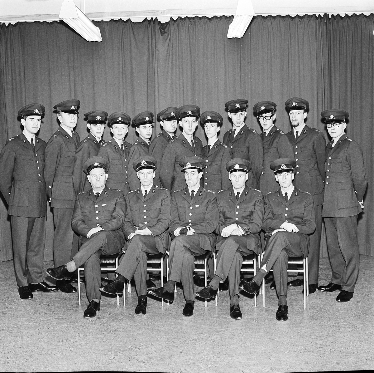 S 1, Kadettskolans kursavslutning, Uppsala 1967