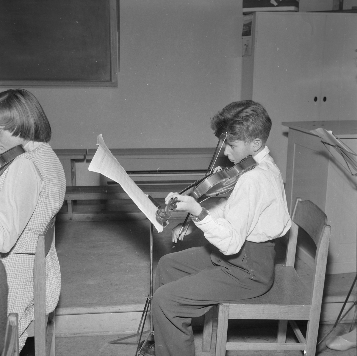 Konsert på Kalvskinnet skole til støtte av orkestrets drift