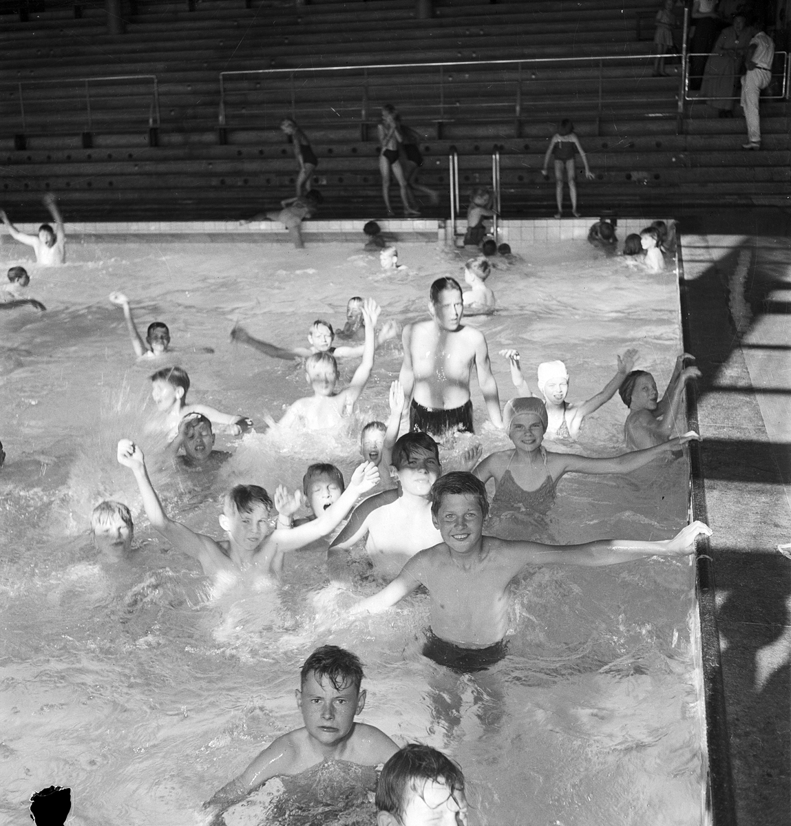 Centralbadet, Uppsala 1950