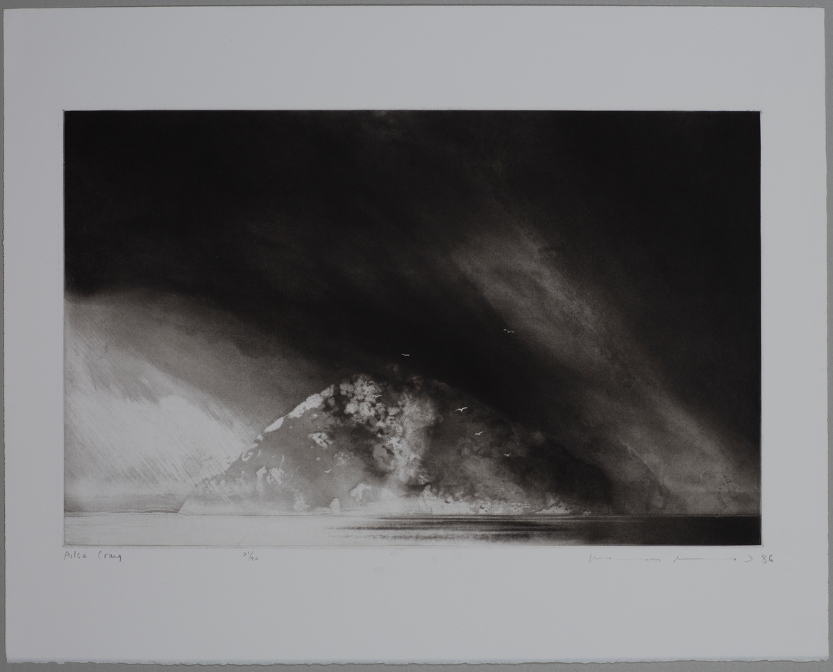 Ailsa Craig [Mezzotint]