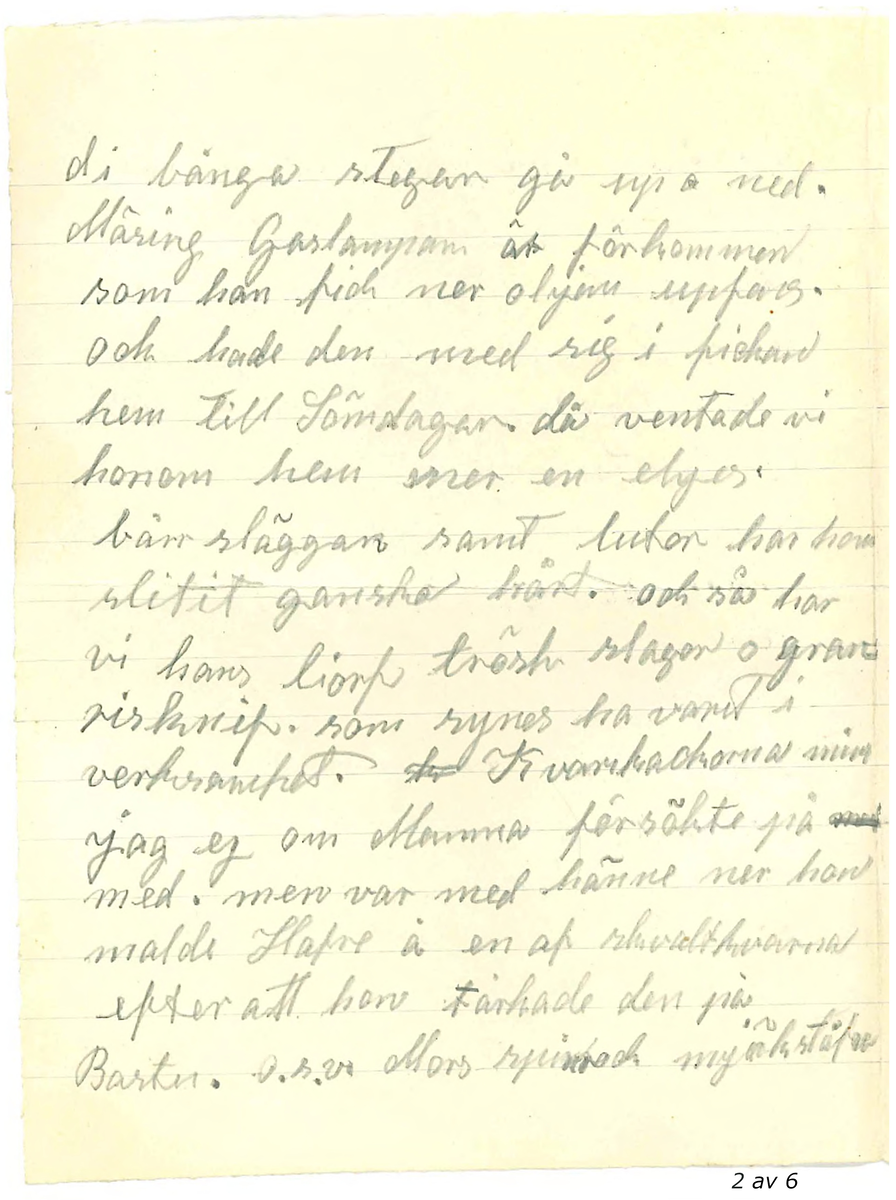 Innehåller inkomna berättelser till Karl-Erik Forsslund som rör Sägner och sedvänjor i Aspeboda socken.

Opublicerat material till bokverket 'Med Dalälven från källorna till havet.'