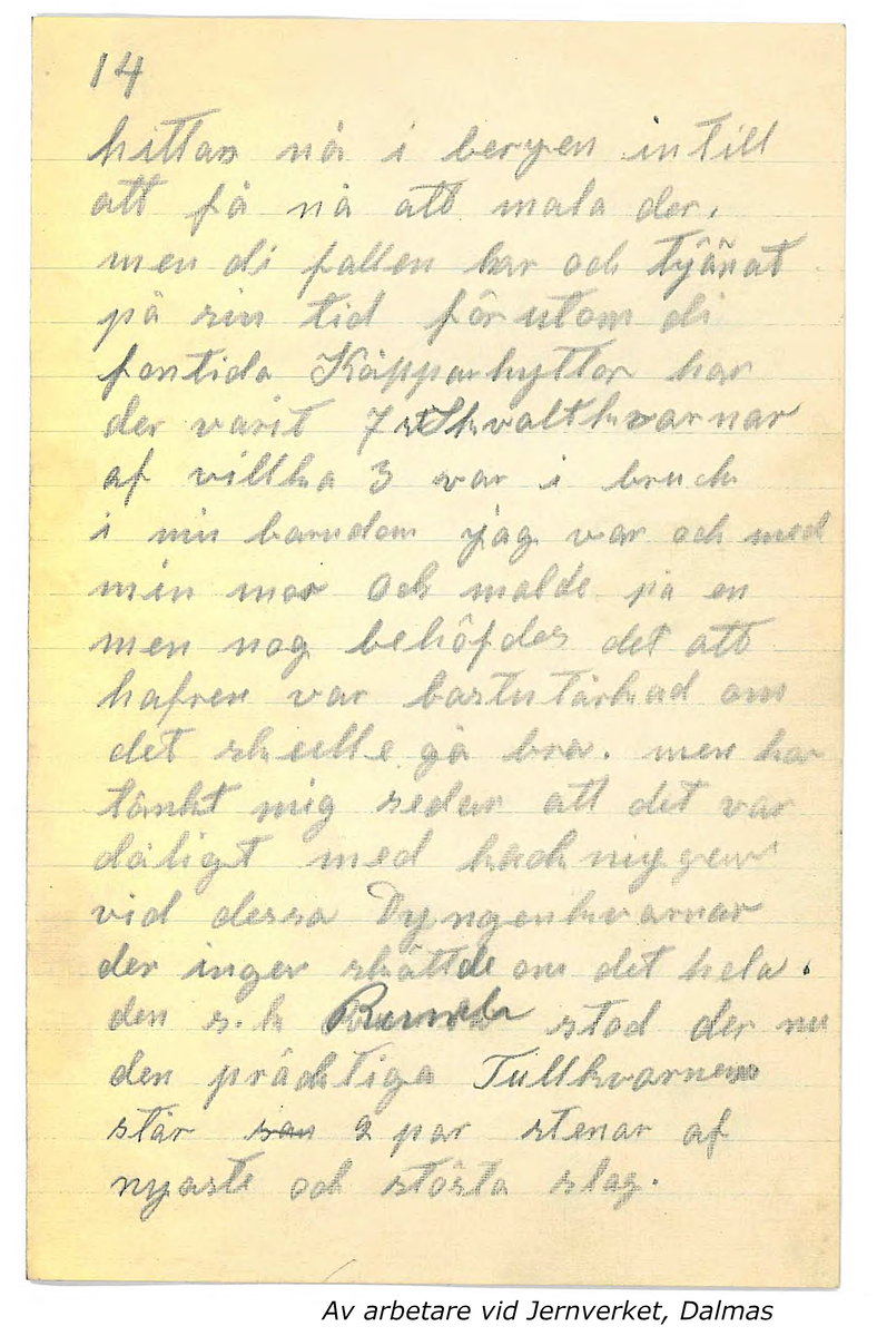 Innehåller inkomna berättelser till Karl-Erik Forsslund som rör Sägner och sedvänjor i Aspeboda socken.

Opublicerat material till bokverket 'Med Dalälven från källorna till havet.'