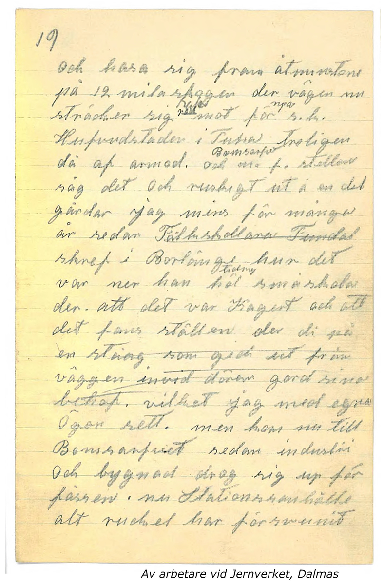 Innehåller inkomna berättelser till Karl-Erik Forsslund som rör Sägner och sedvänjor i Aspeboda socken.

Opublicerat material till bokverket 'Med Dalälven från källorna till havet.'