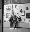 Aktiv Ungdom, 1943. 
Interiör av utställningen 