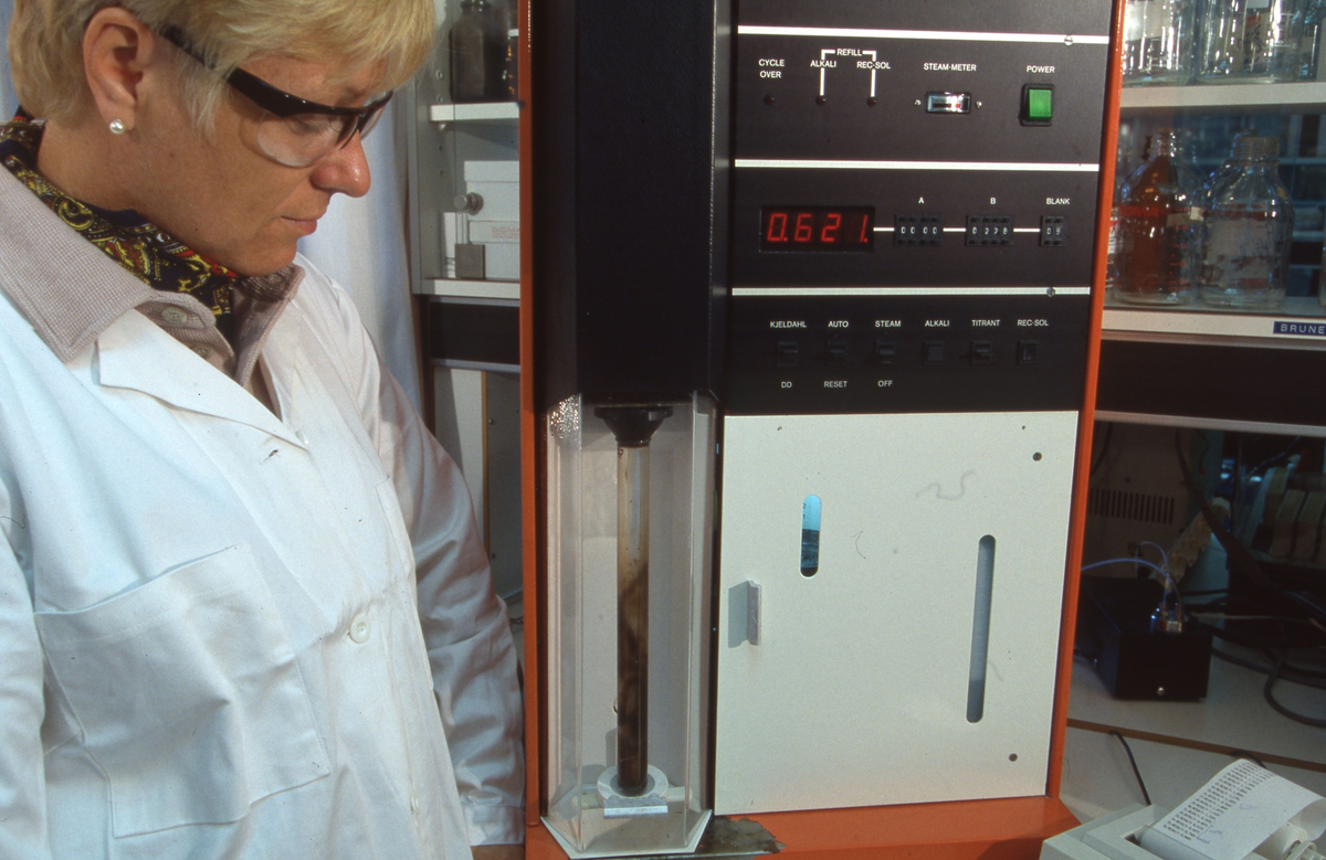 Akvaforsk : Laboratoriearbeid