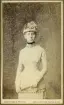Porträtt av Emelie ... Gray, London Okt 1876.