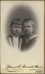Porträtt av Ida och Henrik Théel, 1889.