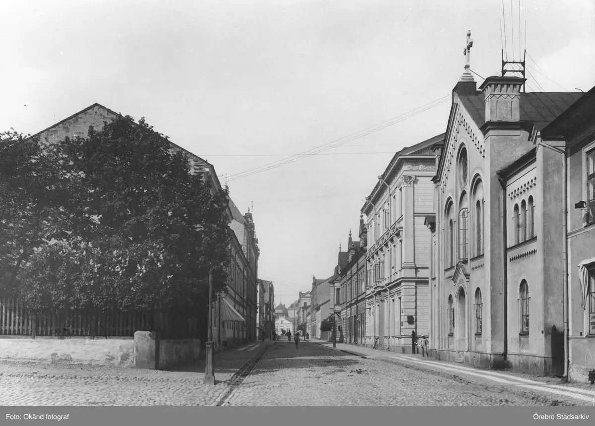 Köpmangatan mot norr från Våghustorget