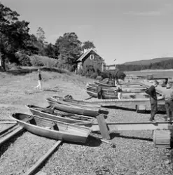 Norsk Sprængstofind. Egne opptak. Båten