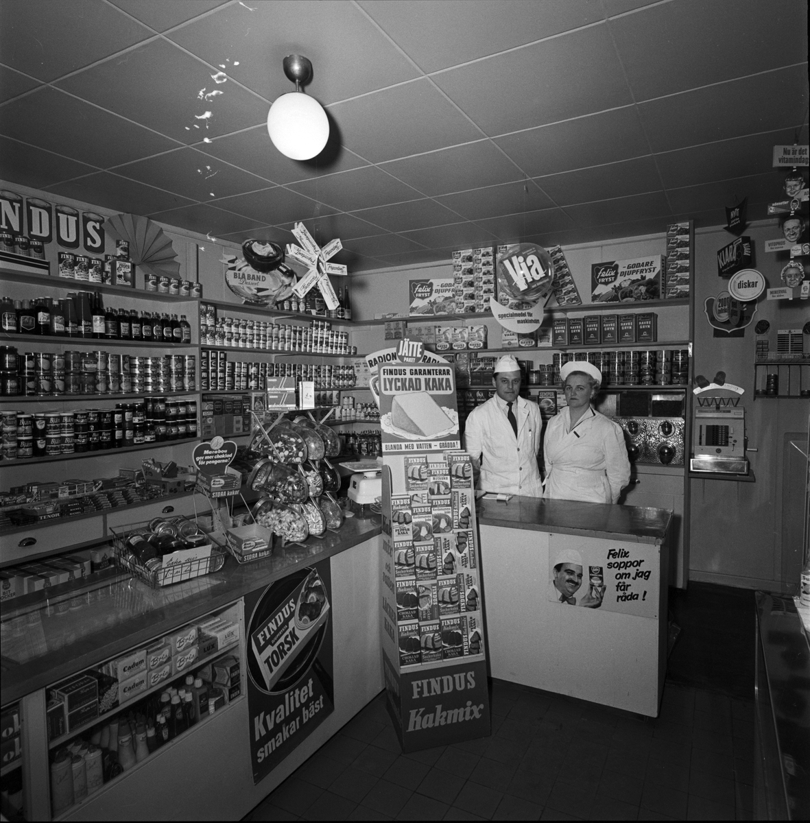 Erik Carlshammars butik, Uppsala 1958